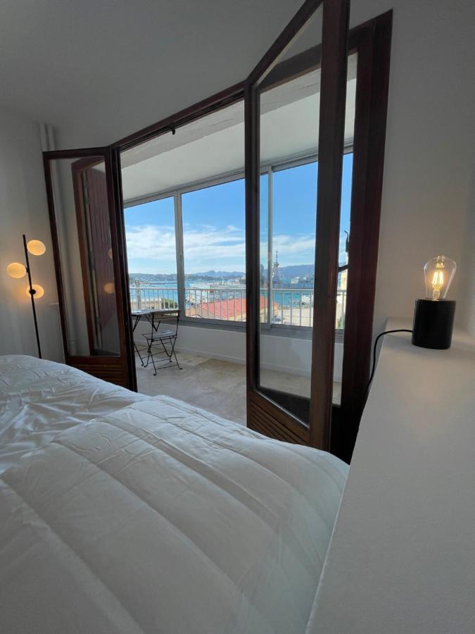 Design T3 Vue Mer Et Montagne 2 Chambres 3Mn De La Plage Fibre Clim Saint-Mandrier-sur-Mer Exterior photo
